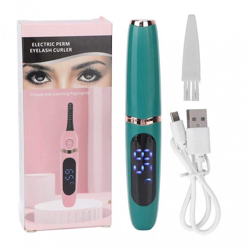 Портативні щипці для завивки вій USB Eyelash Curler з підігрівом