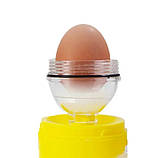 Скремблер-шейкер SV для яєць ручний жовтий, фото 2