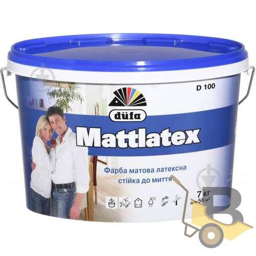 Купить Фарба DUFA Mattlatex D100 Латексна матова 7 кг, цена 669 ...