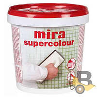 Затирка для плитки Mira supercolour №115 сріблясто-сіра 1,2 кг