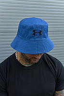 Панама Under Armour голубая, мужская летняя шляпа андер армор