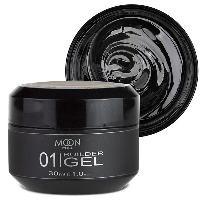 Гель моделирующий MOON FULL​ Builder Gel 01, прозрачный, 30 мл​