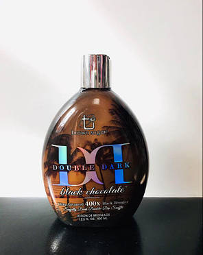 Лосьон для засмаги у солярії brown sugar Double Dark Black Chocolate 400Х, 22мл, фото 4