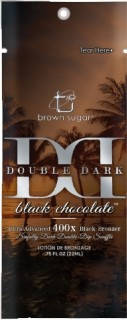 Лосьон для засмаги у солярії brown sugar Double Dark Black Chocolate 400Х, 22мл, фото 3