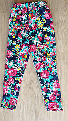 Яскраві лосини для дівчаток демісезонні. Розмір 104 (4 роки)