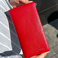 Красный кожаный женский кошелек ArtMar 2202-9941