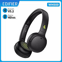 Edifier WH500 портативные накладные беспроводные наушники с 40ч. звука и Multipoint (Black)