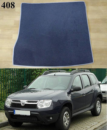 Ворсовий килимок в багажник Dacia Duster 1 '10-17, фото 1