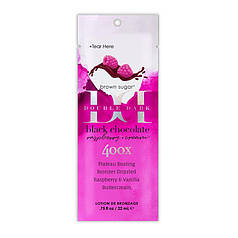 Лосьон для засмаги у солярії brown sugar DOUBLE DARK BLACK CHOCOLATE RASPBERRY CREAM, 22мл