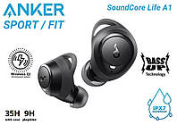 Anker Soundcore Life A1 - наушники для спорта, с защитой от влаги, 9/35 ч., 3EQs пресеты