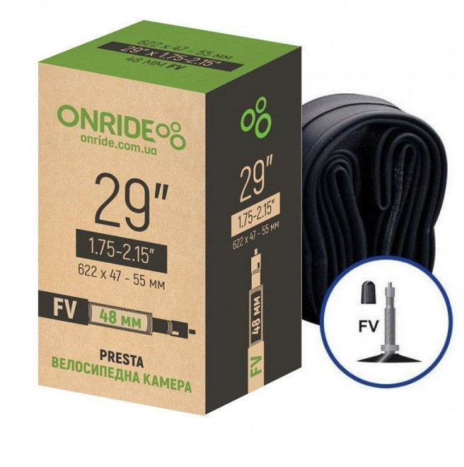Велокамера 29х1.75-2.15 FV 48 OnRide 6100445