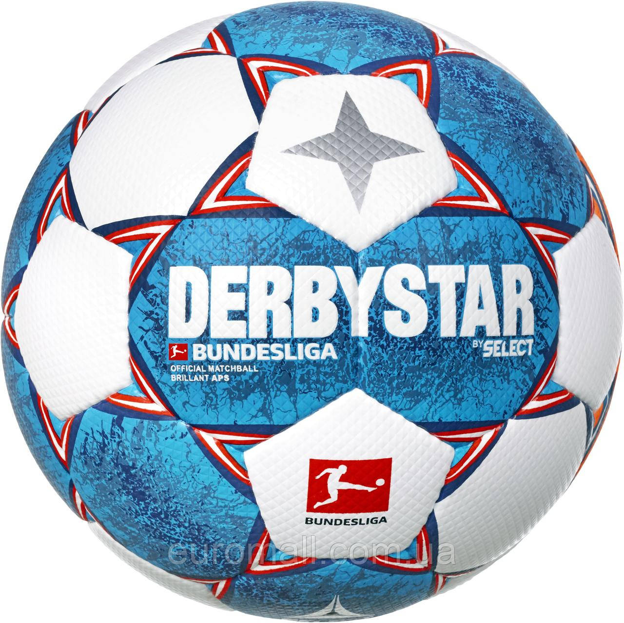 Футбольний м'яч Select Derbystar Bundesliga Brillant APS 391590-163 Розмір EU: 5
