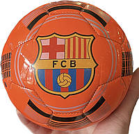 Мяч размер 2 (маленький) футбол материал PVC клубные "Barcelona"