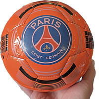 Мяч размер 2 (маленький) футбол материал PVC клубные "PSG"