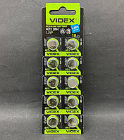Батарейки Videx AG13, LR 44 (лужні -alkaline)