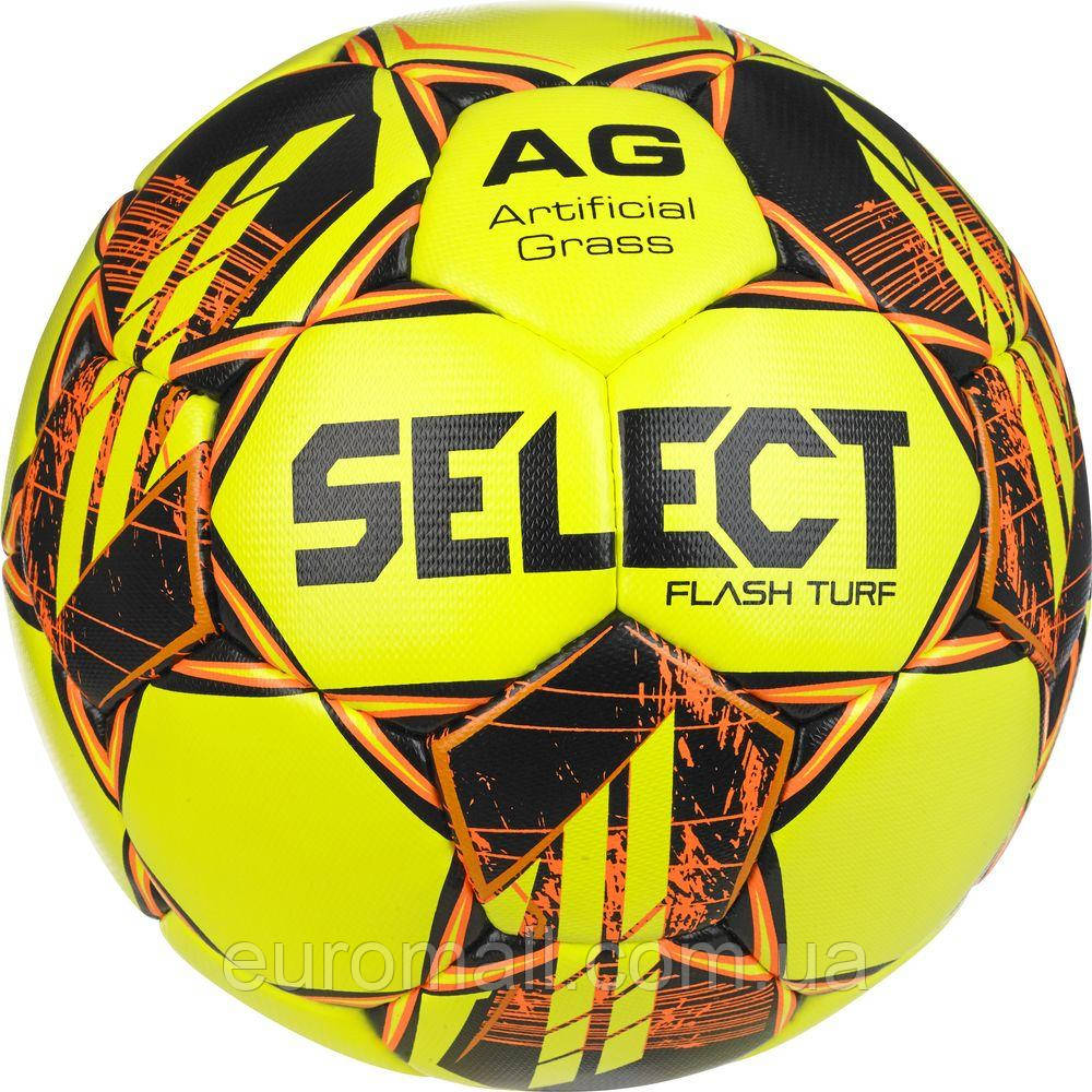М'яч футбольний Select Flash Turf FIFA Basic v23 057407-383 Розмір EU: 4