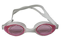 Окуляри для плавання рожеві підліткові (G906)