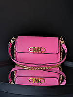 Parker Medium Logo Crossbody Bag Pink