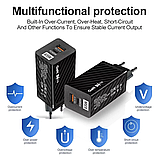 Зарядний пристрій GaN BK378 USB Type-C, 65 W, фото 6