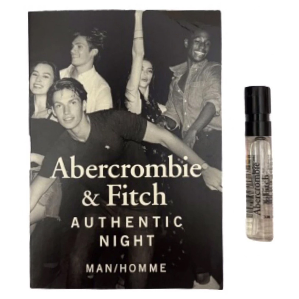 Abercrombie & Fitch Authentic Night Man Туалетна вода (пробник) 2ml
