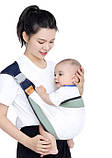 Зручна переноска для немовлят Слінг Baby Sling AND 182, фото 6