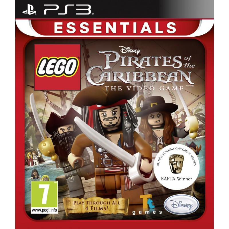 Гра LEGO: Pirates of the Carribean (PS3, Essentials)