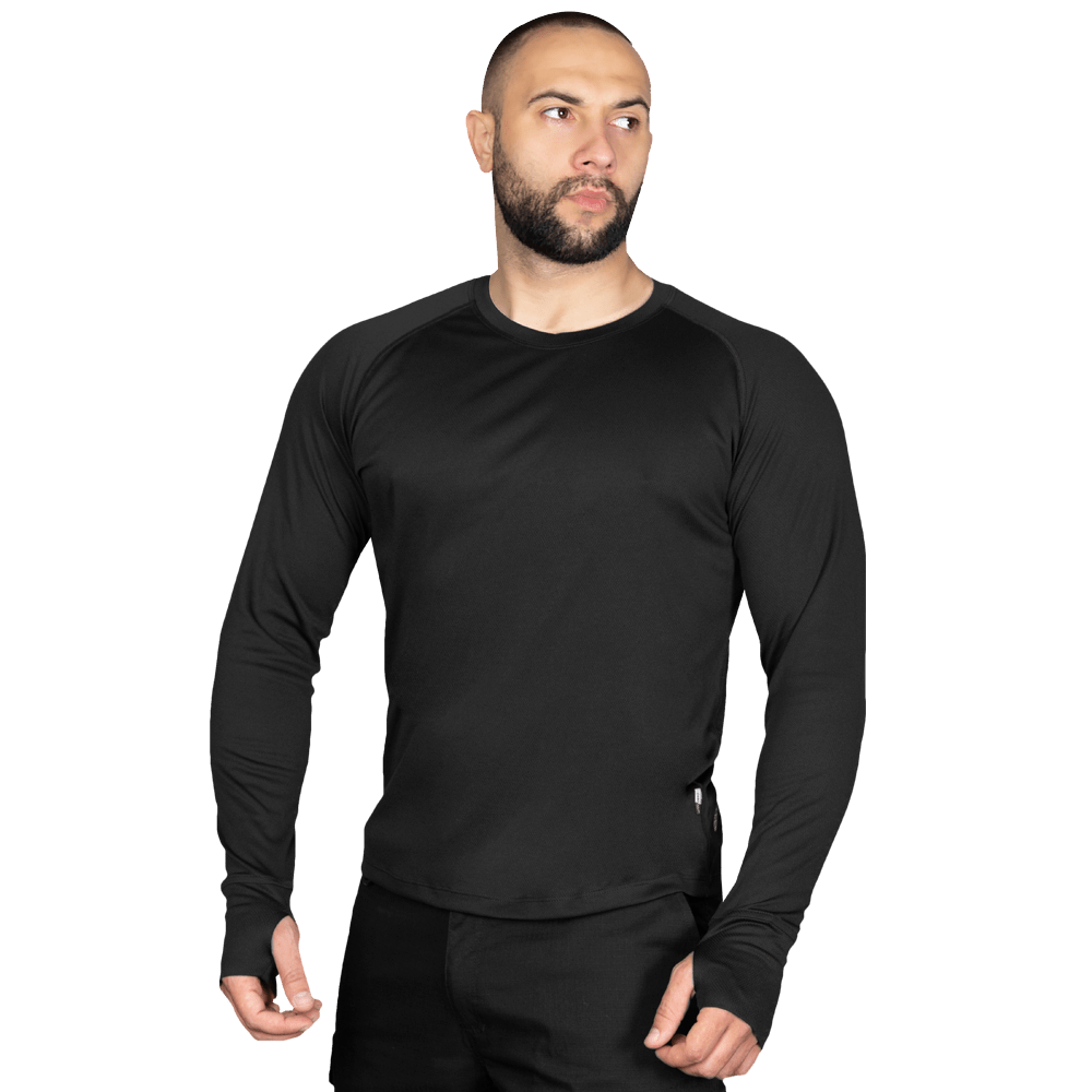 Лонгслив тактичний CoolPass Black