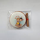 Крафт печиво "Твоє передбачення на сьогодні - Love is" в окремій упаковці, 27 шт/уп, фото 3