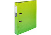 Папка-регистратор A4 Optima 50мм с печатной обложкой, зелено-салатовая