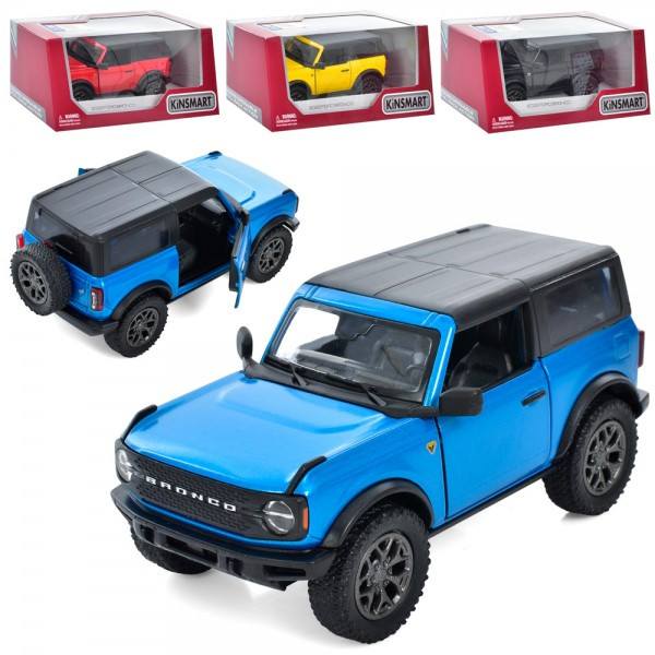 Металева машинка Kinsmart  FORD BRONCO 2022 KT5438WB