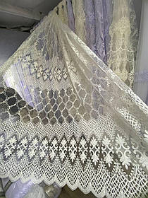 Тюль фатинова шинель заввишки 2,8 м. кремова