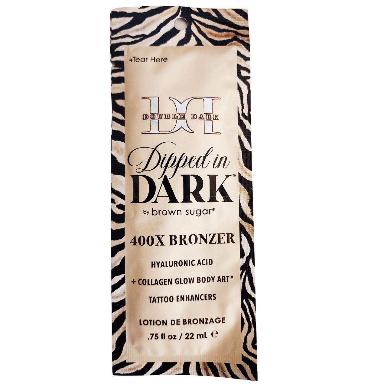 Лосьон для засмаги у солярії brown sugar Brown SugarDouble Dark Dipped in Dark 400X,  22мл