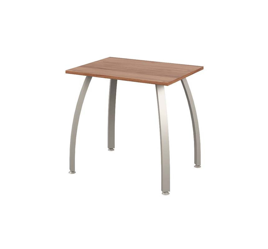 Письмовий офісний стіл Прайм P1.33.08 ніжки метал стільниця ДСП 800х600 мм (MConcept-ТМ)