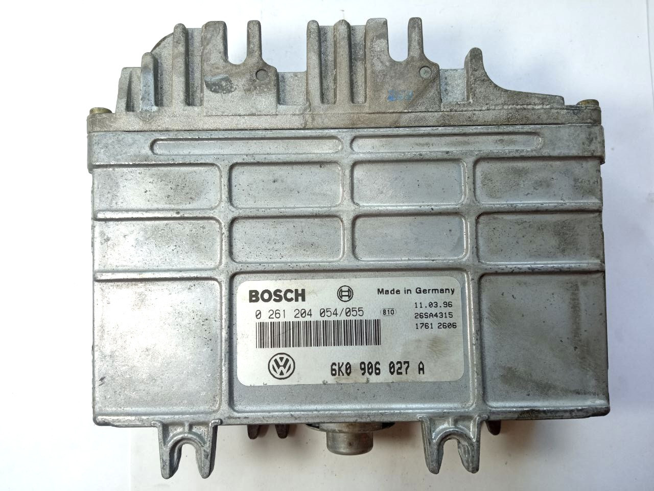 Електронний блок керування volkswagen 0261204054/055 / 6K0906027A / 0 261 204 054 / 6 K09 060 27A, фото 1