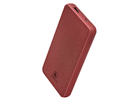 Универсальная мобильная батарея (Power Bank) Hama Power Bank Fabric 10-10000 mAh Li-pol+TYPE-C Chili Red