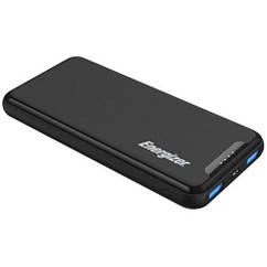 Універсальна мобільна батарея Energizer 10000mAh,18W, Power Delivery, Qualcomm Quick Charge 3.0 Black(UE10052PQ)