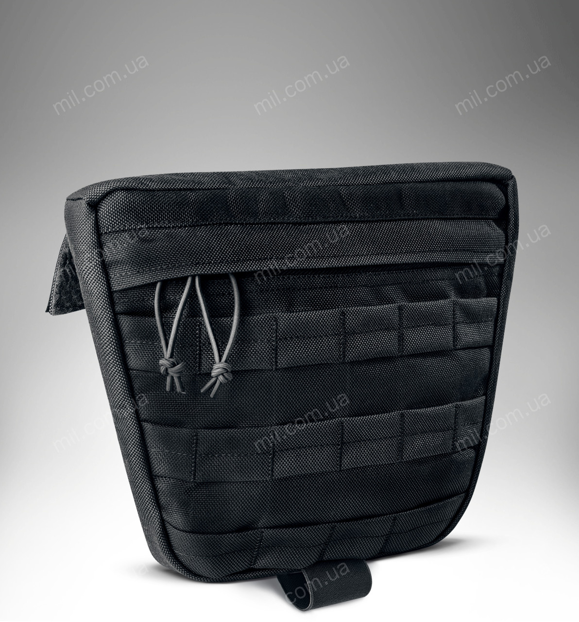 Напашник / тактичний підсумок для захисту паху під балістичний пакет Cordura 500D (black), фото 1