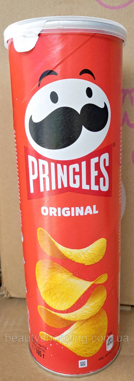 Картопляні чіпси Pringles в асортименті 165 гр