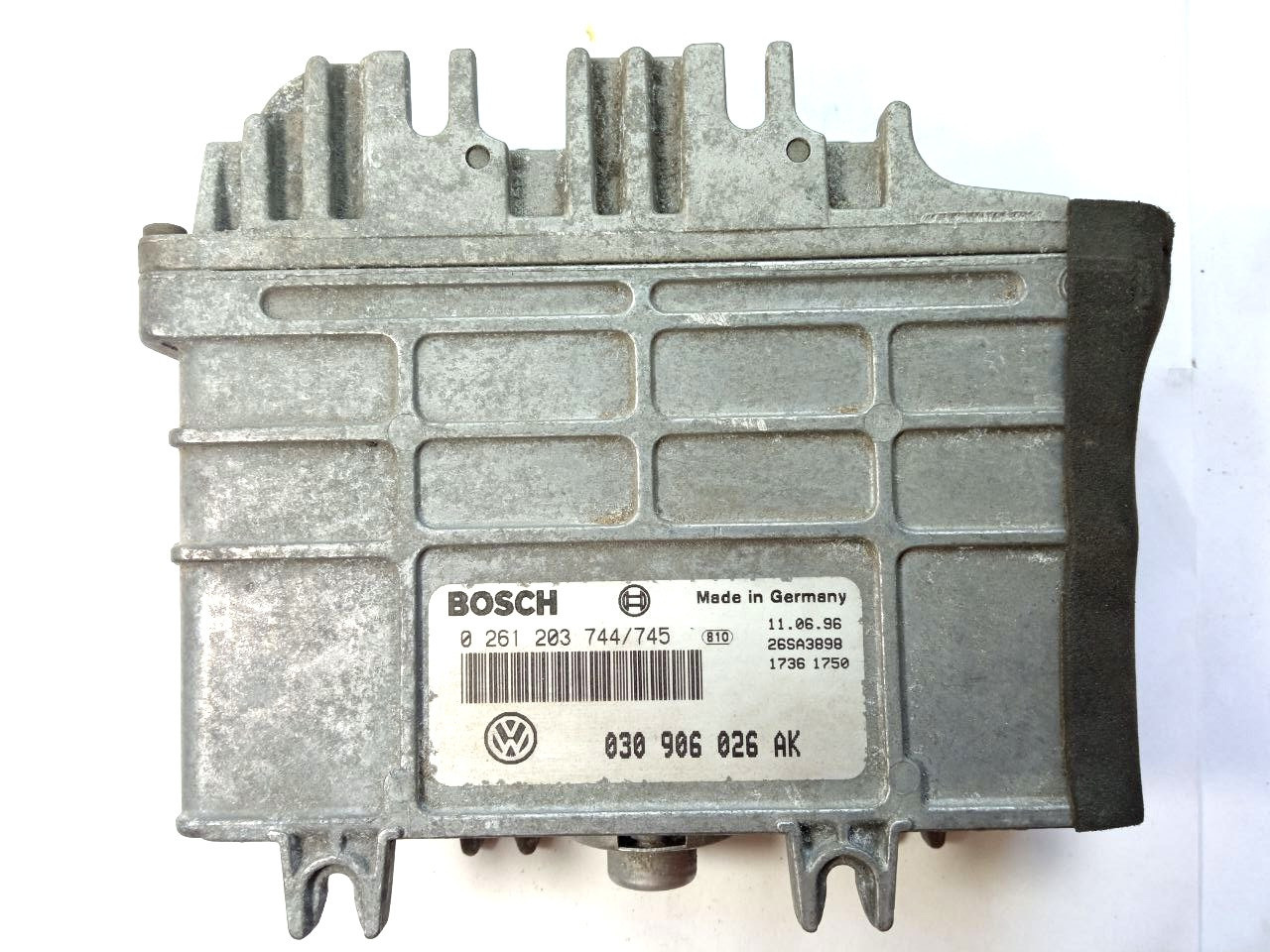 Електронний блок керування volkswagen Polo 0261203744/745 / 030906026AK / 0 261 203 744 / 030 906 026 AK, фото 1