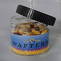 Бойлы Wafters Скопекс-Сквид 8*12 мм UKR FISH Плавающая насадка для ловли карпа, карася и амура для флет-фидера