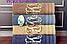 Лицьовий рушник махра Візерунок однотонний розмір 50х90 8 шт. в пакованні, фото 2