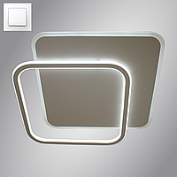 Керована світлодіодна люстра Esllse STANDART 80 W 2S-ON/OFF 475х475х50-WHITE/WHITE-220-IP20