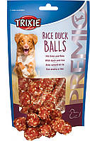 Trixie TX-31704 PREMIO Rice Duck Balls - Лакомство утиные шарики с рисом для собак - 80 г