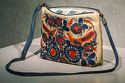 Сумочка клатч Дві птахи