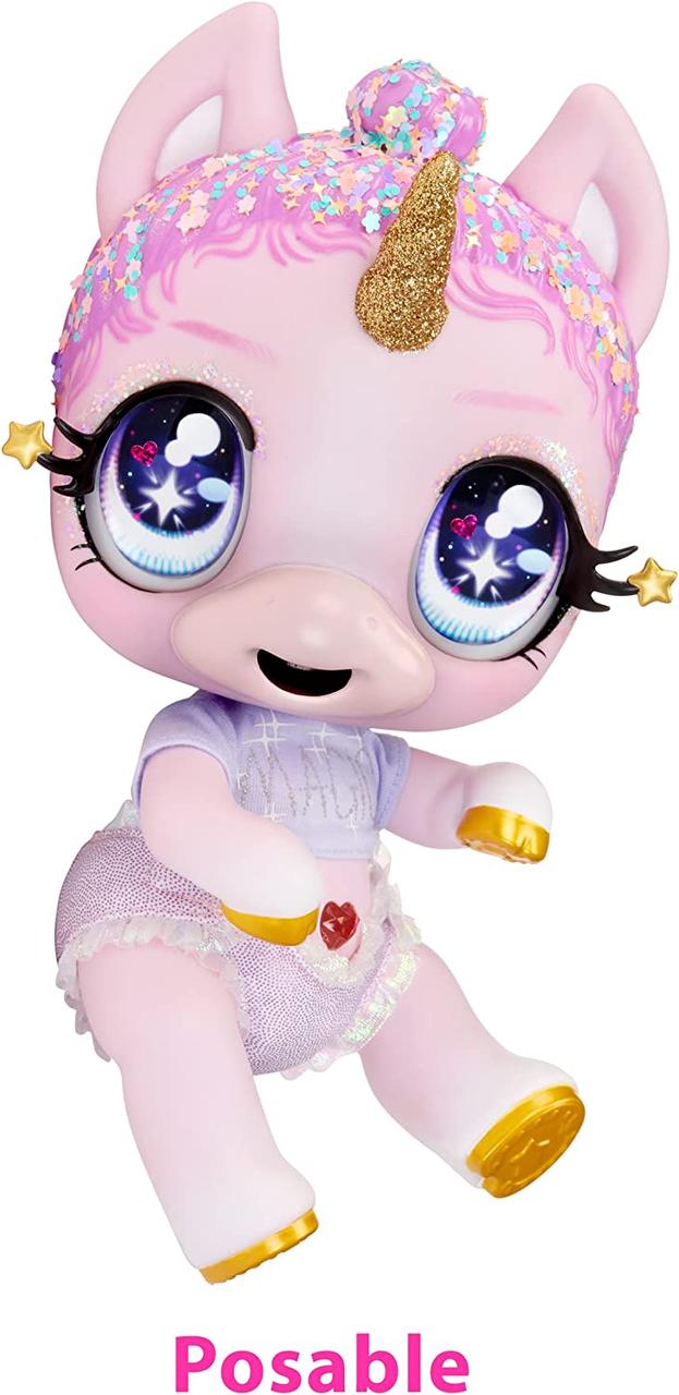 Лялька Гліттер Бебіз Єдиноріг Glitter Babyz Jewels Daydreamer Unicorn 581550