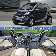 ЕВА коврики Smart Fortwo C450 1998-2007. EVA ковры Смарт Форту Ц450