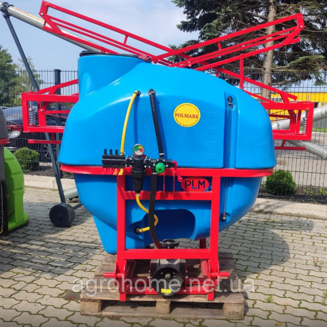 Обприскувач навісний польовий Polmark 800 л. (14 м), фото 1