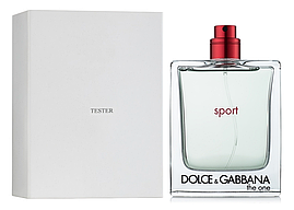 Чоловічі парфуми Dolce & Gabbana The One Sport (Дольче Габбана Зе Ван Спорт) Туалетна вода 100 ml/мл ліцензія Тестер