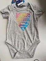Дитячі боді з коротким рукавом Disney Supergirl