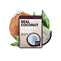 Тканинна маска для обличчя з екстрактом кокоса FarmStay Real Coconut Essence Mask, 23 мл